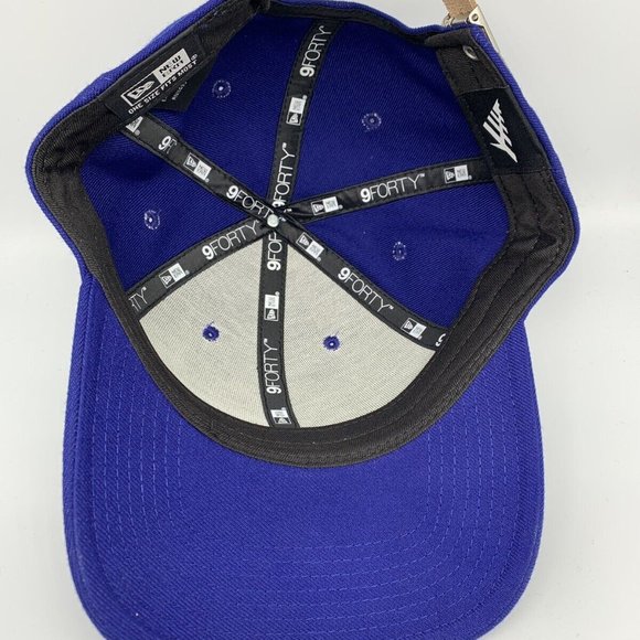 Paper Planes Roc Nation Hat Men Blue 9Forty New Era Strap Back Cap - Picture 5 of 5
